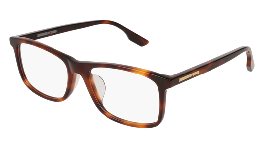 Mcq Optical Frame Unisex Havana Havana Transparent