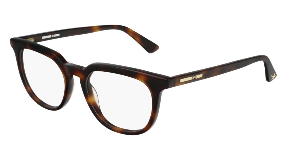 Mcq Optical Frame Unisex Havana Havana Transparent