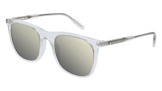 Montblanc Sunglass Man Crystal Crystal White