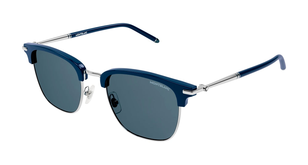 Montblanc Sunglass Man Blue Blue Blue