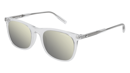 Montblanc Sunglass Man Crystal Crystal White