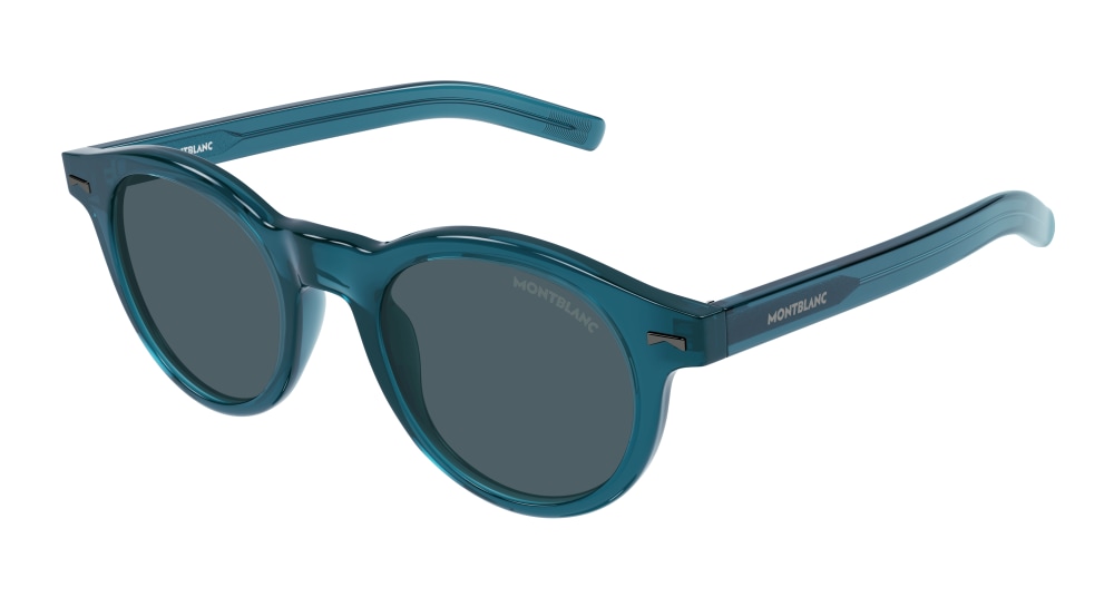 Montblanc Sunglass Man Green Green Grey