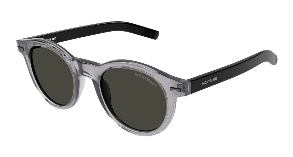 Montblanc Sunglass Man Grey Black Grey