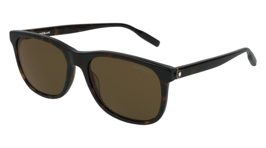 Montblanc Sunglass Man Havana Havana Green