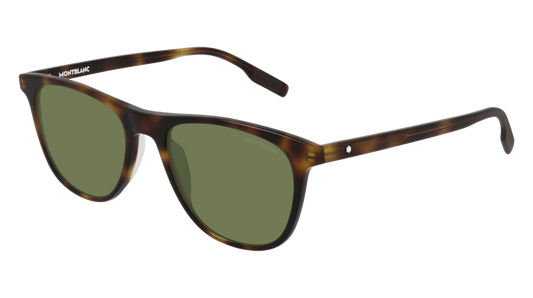 Montblanc Sunglass Man Havana Havana Green