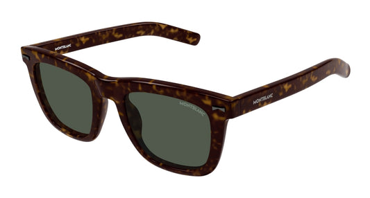 Montblanc Sunglass Man Havana Havana Green