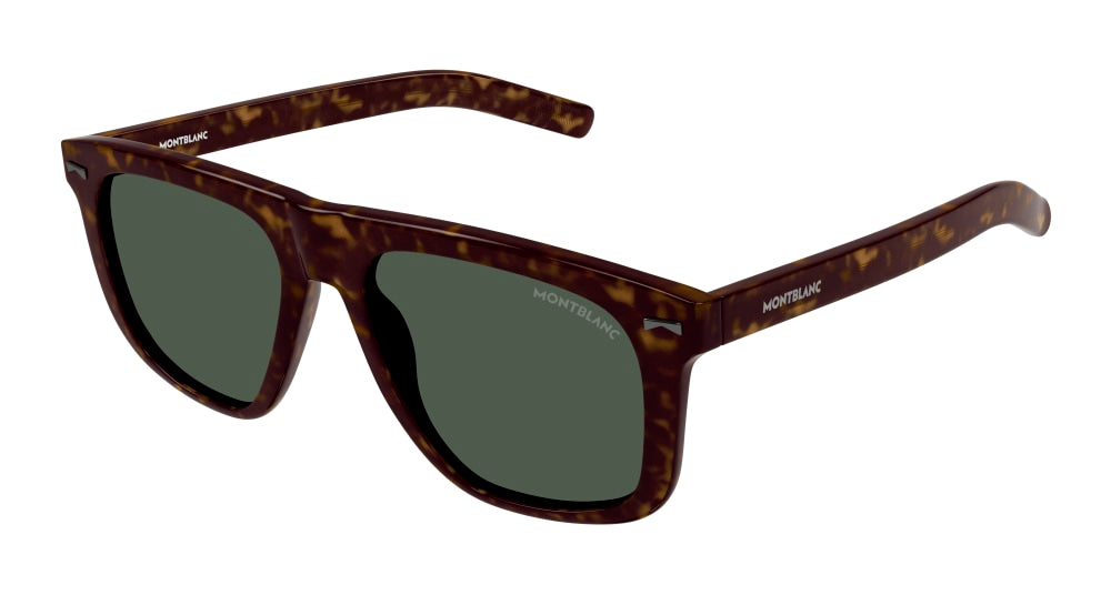 Montblanc Sunglass Man Havana Havana Green