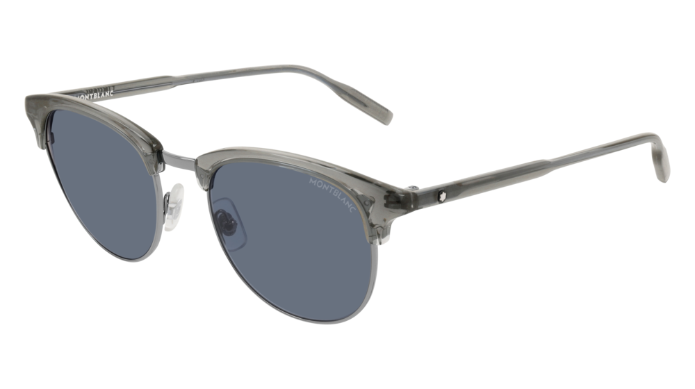 Montblanc Sunglass Man Grey Grey Grey