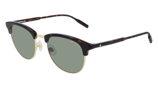 Montblanc Sunglass Man Havana Havana Green