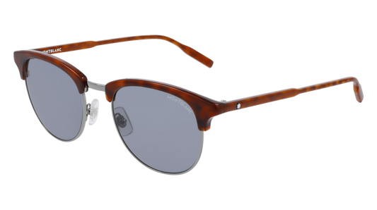 Montblanc Sunglass Man Havana Havana Grey