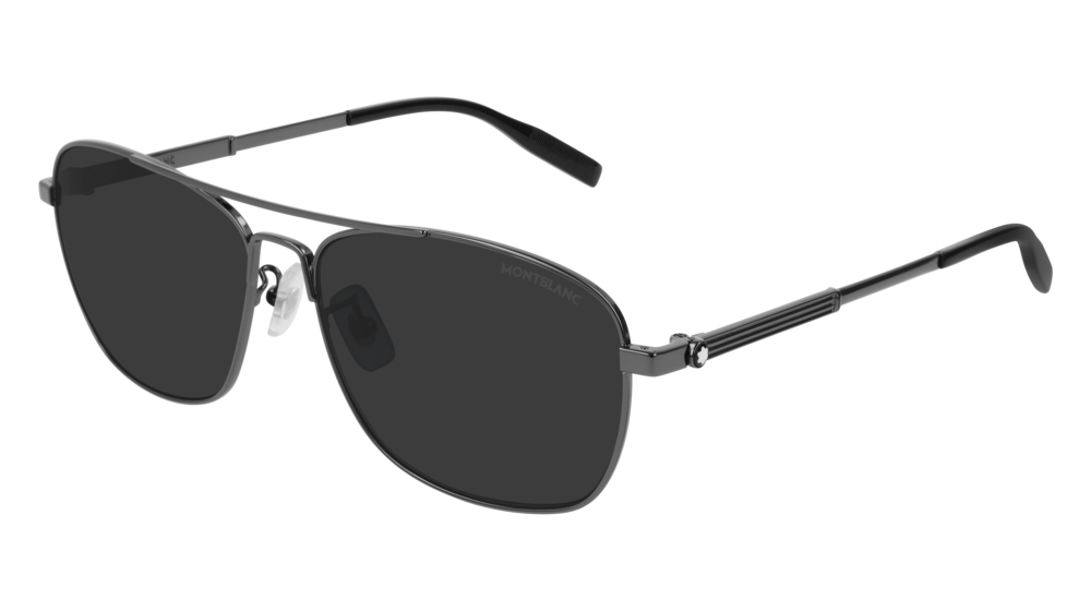 Montblanc Sunglass Man Ruthenium Ruthenium Grey