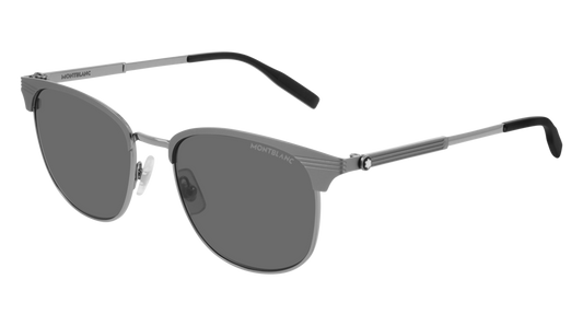 Montblanc Sunglass Man Ruthenium Ruthenium Grey