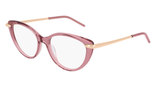 Pomellato Optical Frame Woman Violet Gold Transparent