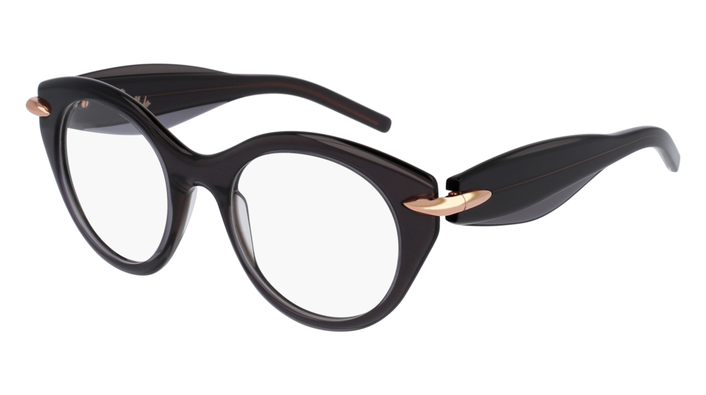 Pomellato Optical Frame Woman Black Black Transparent