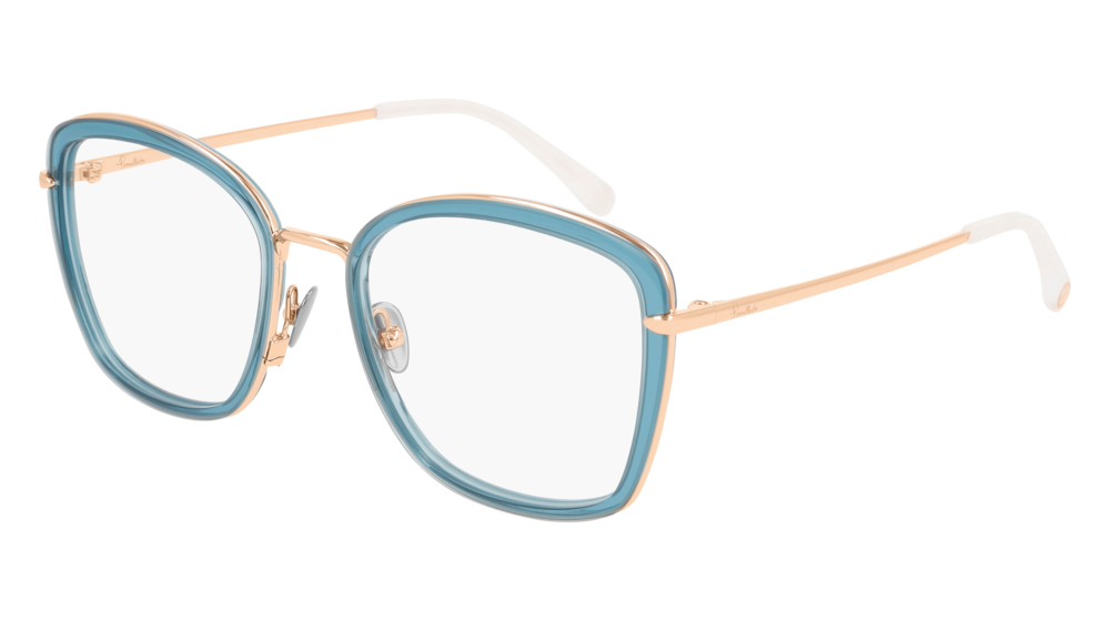 Pomellato Optical Frame Woman Blue Gold Transparent