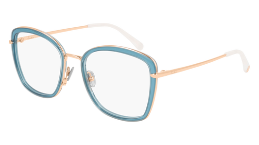 Pomellato Optical Frame Woman Blue Gold Transparent