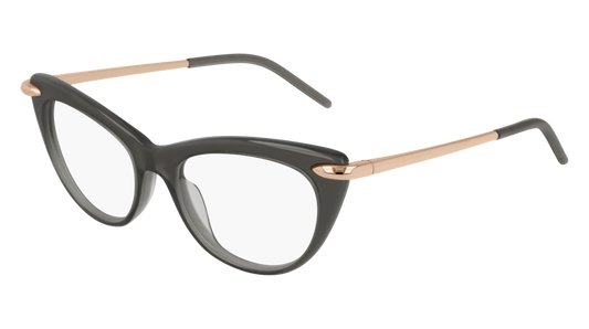 Pomellato Optical Frame Woman Grey Gold Transparent