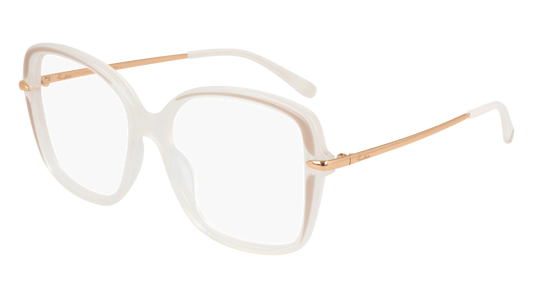 Pomellato Optical Frame Woman Ivory Gold Transparent