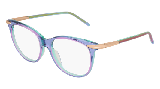 Pomellato Optical Frame Woman Light Blue Light Blue Transparent