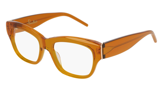 Pomellato Optical Frame Woman Orange Orange Transparent