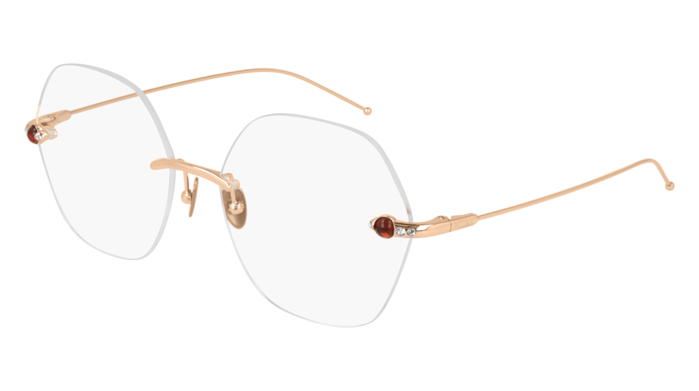 Pomellato Optical Frame Woman Gold Gold Transparent