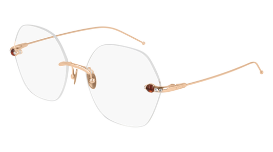 Pomellato Optical Frame Woman Gold Gold Transparent