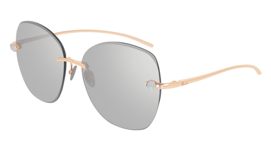 Pomellato Sunglass Woman Gold Gold Grey