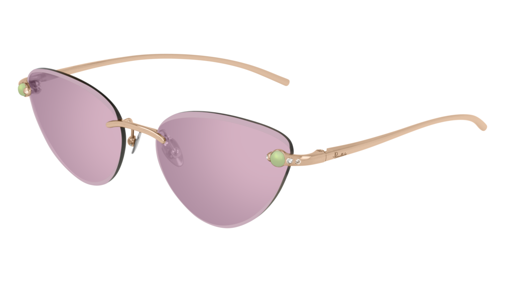 Pomellato Sunglass Woman Gold Gold Violet