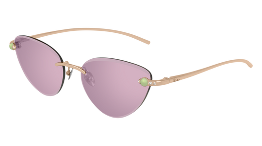 Pomellato Sunglass Woman Gold Gold Violet