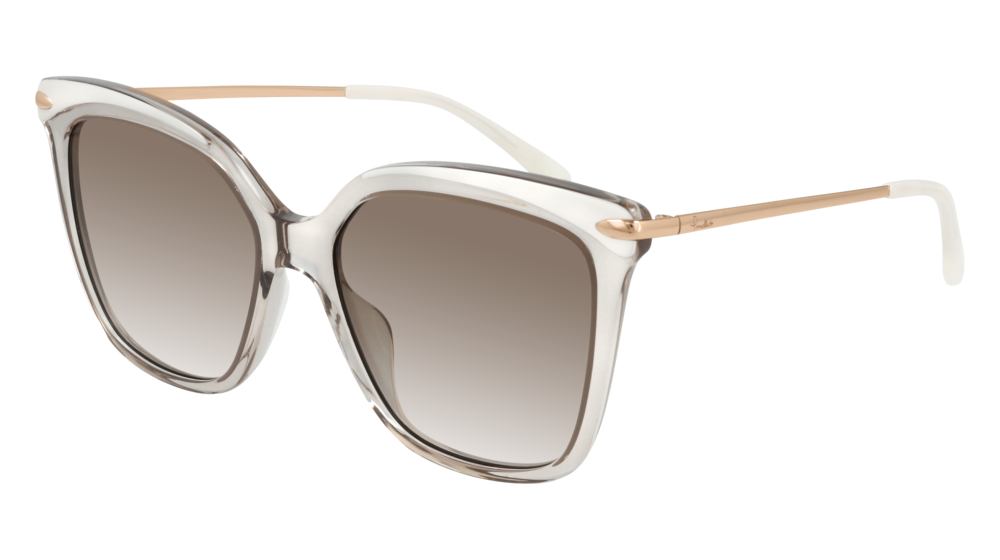 Pomellato Sunglass Woman Beige Gold Brown