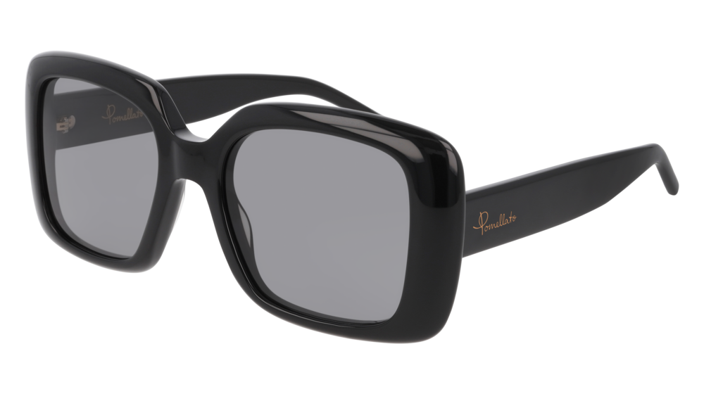 Pomellato Sunglass Woman Black Black Grey