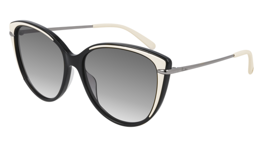 Pomellato Sunglass Woman Black Ruthenium Grey