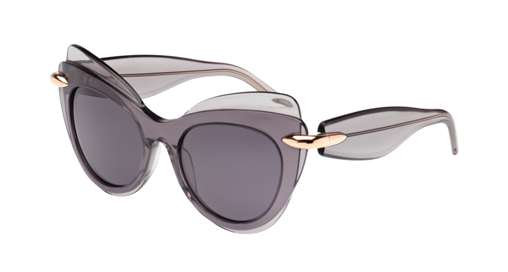 Pomellato Sunglass Woman Grey Grey Smoke