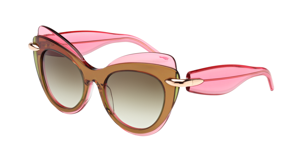 Pomellato Sunglass Woman Pink Pink Green