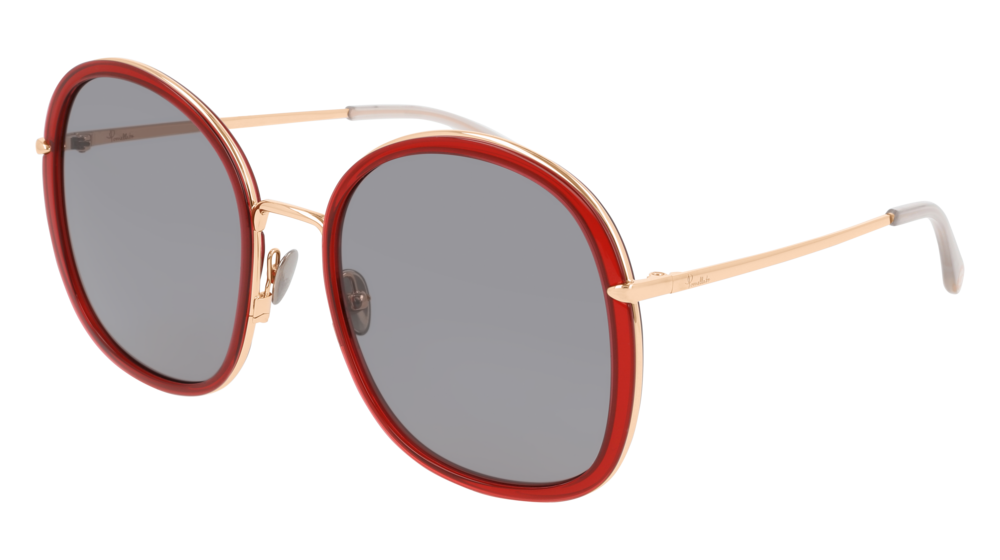 Pomellato Sunglass Woman Red Gold Grey