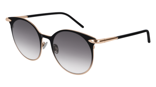 Pomellato Sunglass Woman Black Gold Grey