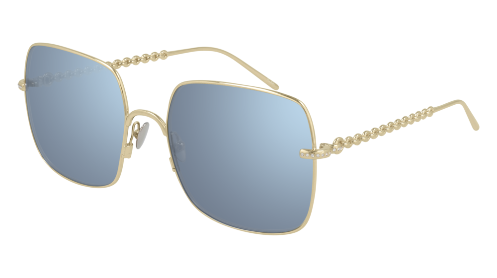 Pomellato Sunglass Woman Gold Gold Light Blue