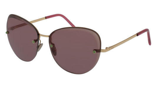 Pomellato Sunglass Woman Gold Gold Pink