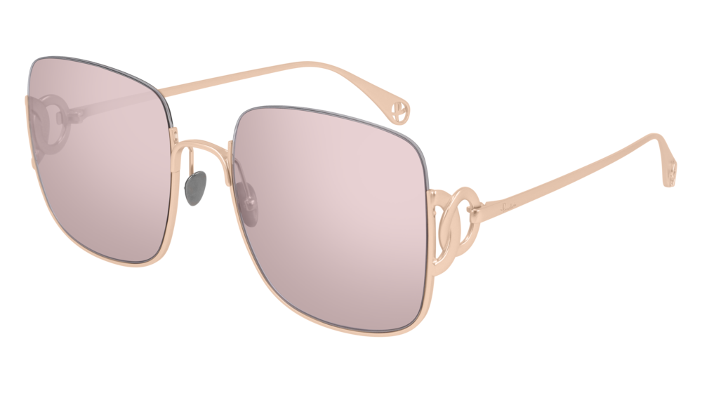 Pomellato Sunglass Woman Gold Gold Pink