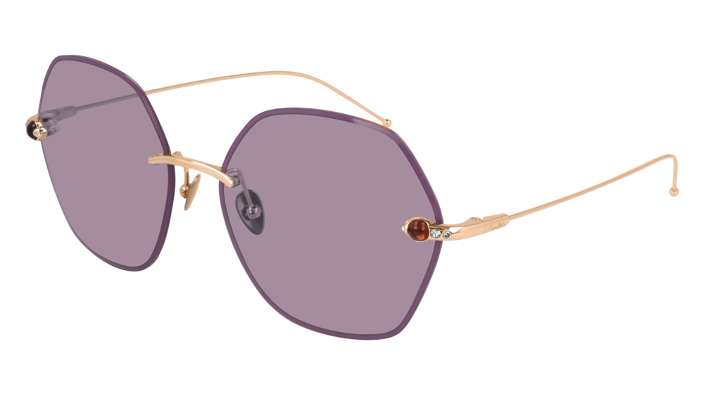 Pomellato Sunglass Woman Gold Gold Pink