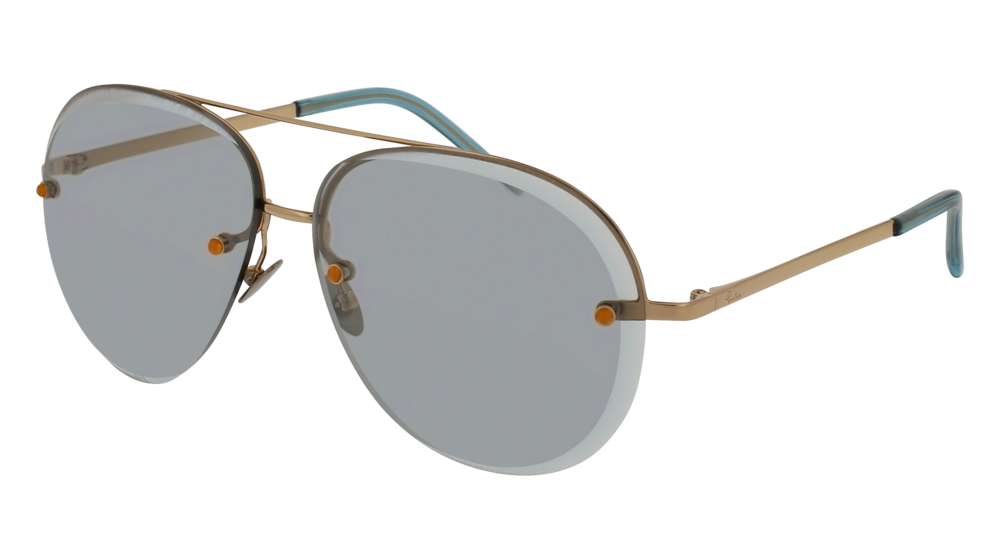 Pomellato Sunglass Woman Gold Gold Silver