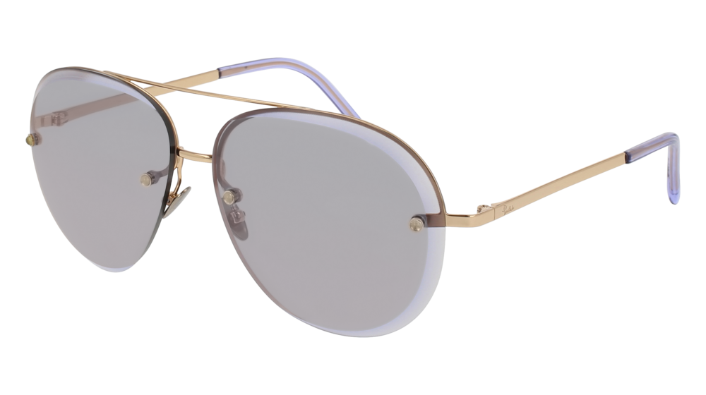 Pomellato Sunglass Woman Gold Gold Violet