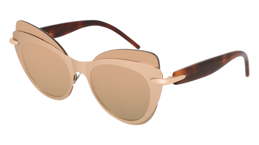 Pomellato Sunglass Woman Gold Havana Gold