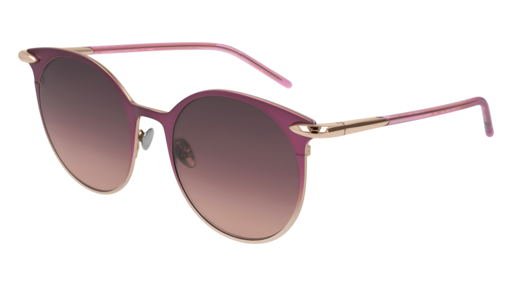 Pomellato Sunglass Woman Pink Gold Orange