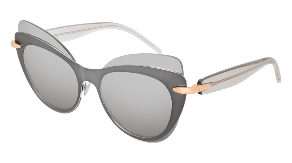 Pomellato Sunglass Woman Ruthenium Grey Silver