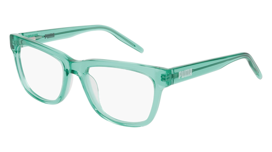 Puma Optical Frame Kid Green Green Transparent