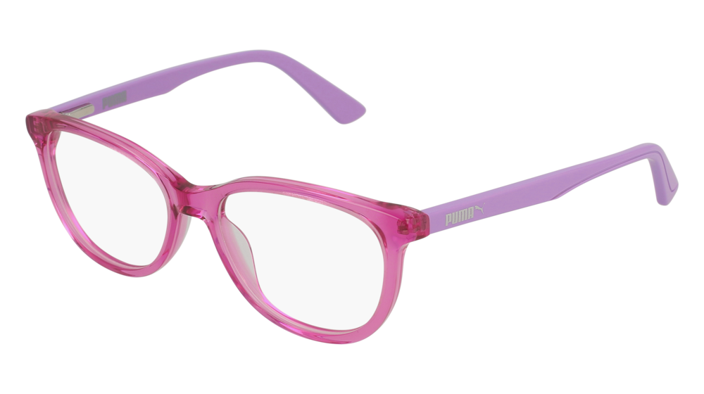 Puma Optical Frame Kid Pink Violet Transparent