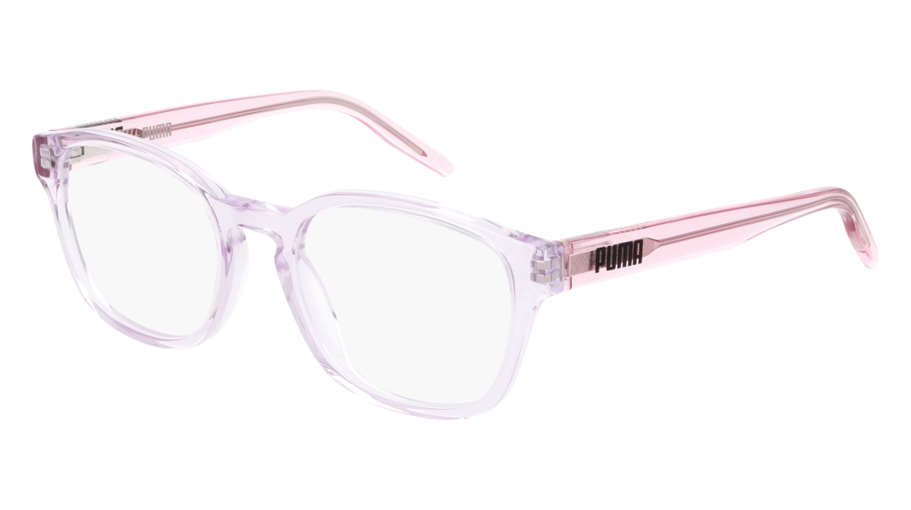 Puma Optical Frame Kid Violet Pink Transparent