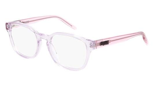 Puma Optical Frame Kid Violet Pink Transparent