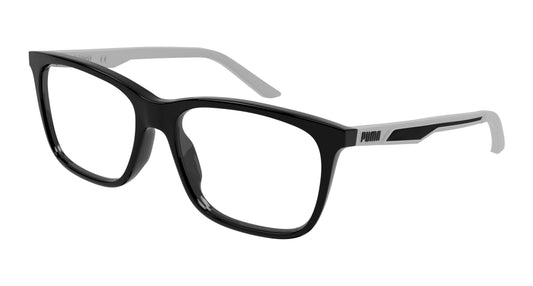 Puma Optical Frame Kid Black Grey Transparent